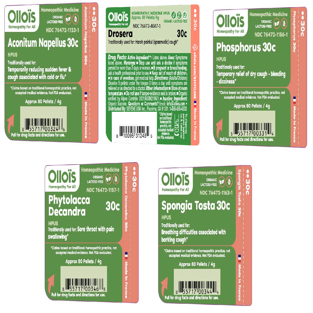 OlloKit Cold & Flu - 5 Homeopathic Remedies