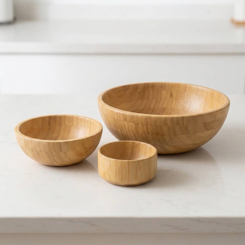 Bamboo Serving Bowl | Earth Day Bestseller: Small