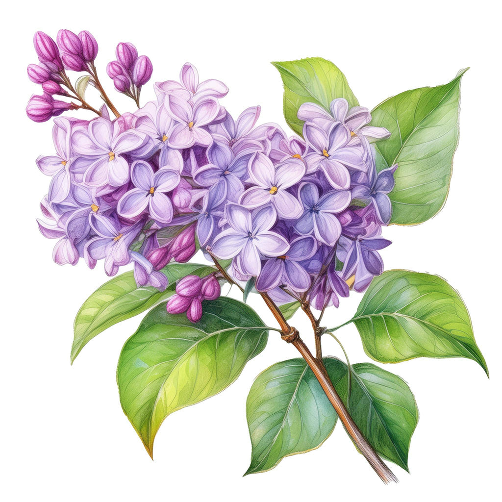 Lilac Phthalate-Free Fragrance Oil: - 1 oz Retail Glass Vials