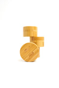Bamboo Sifter Container | Refillable Loose Powder Jar