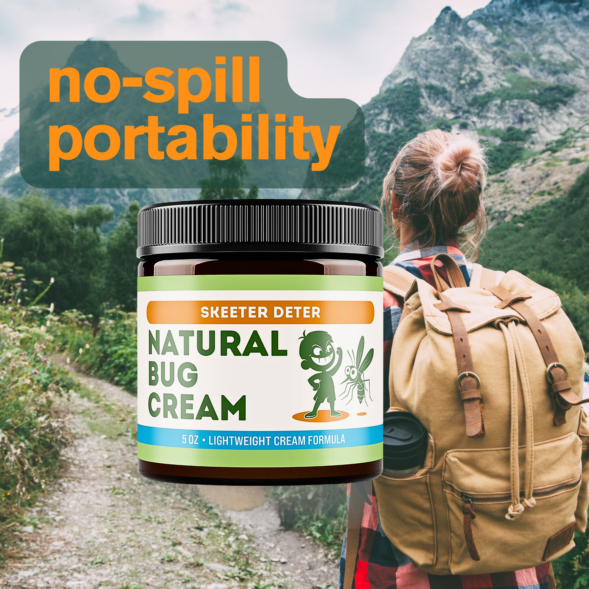 Natural Bug Cream: 5 Oz