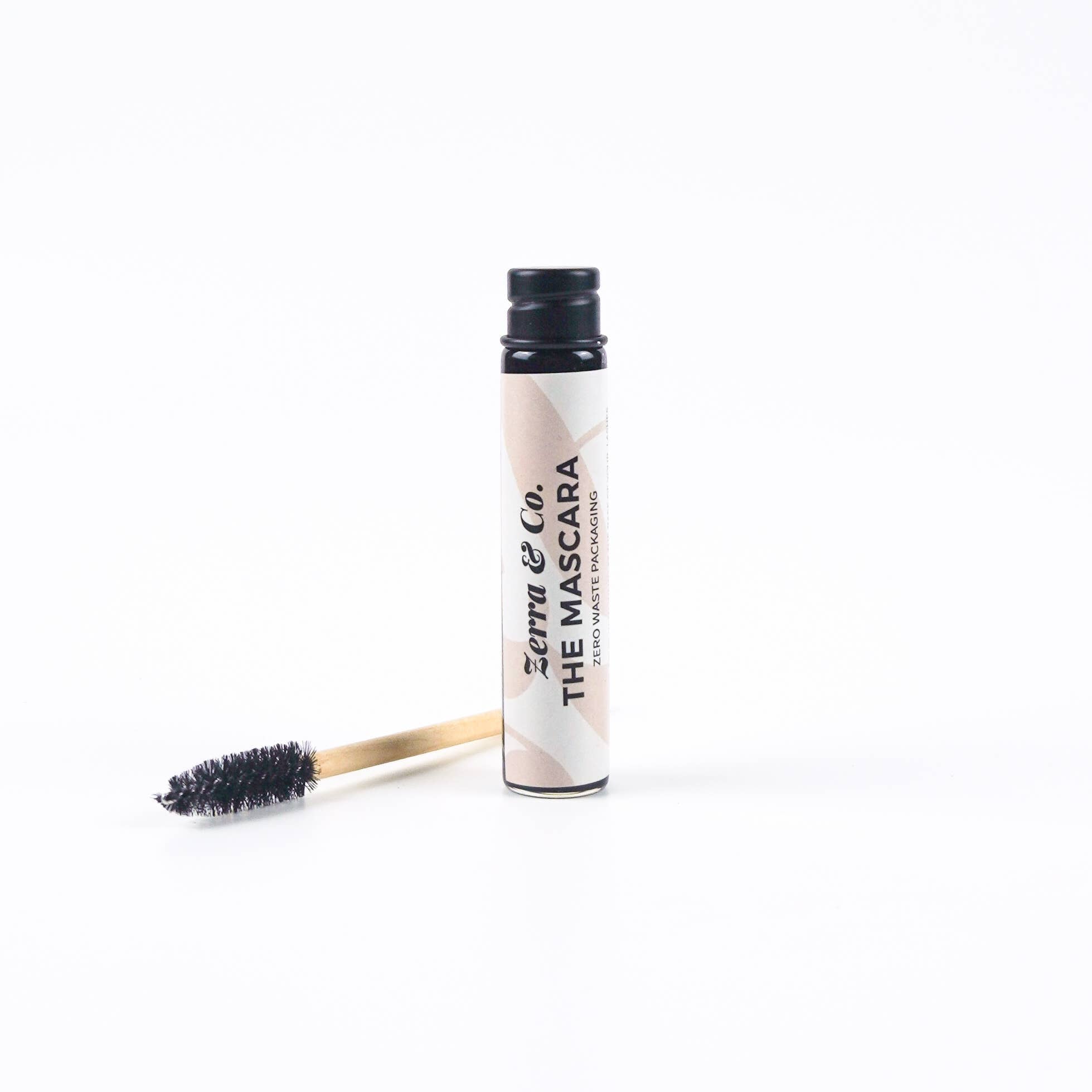 The Mascara - Zero Waste Packaging | Natural Plastic Free Makeup: Black