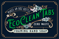 Eco clean foaming hand wash tablet