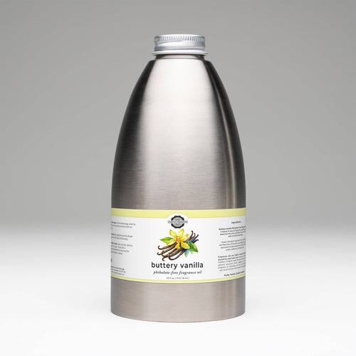 Buttery Vanilla Phthalate-Free Fragrance Oil:- 1 oz Glass Vials