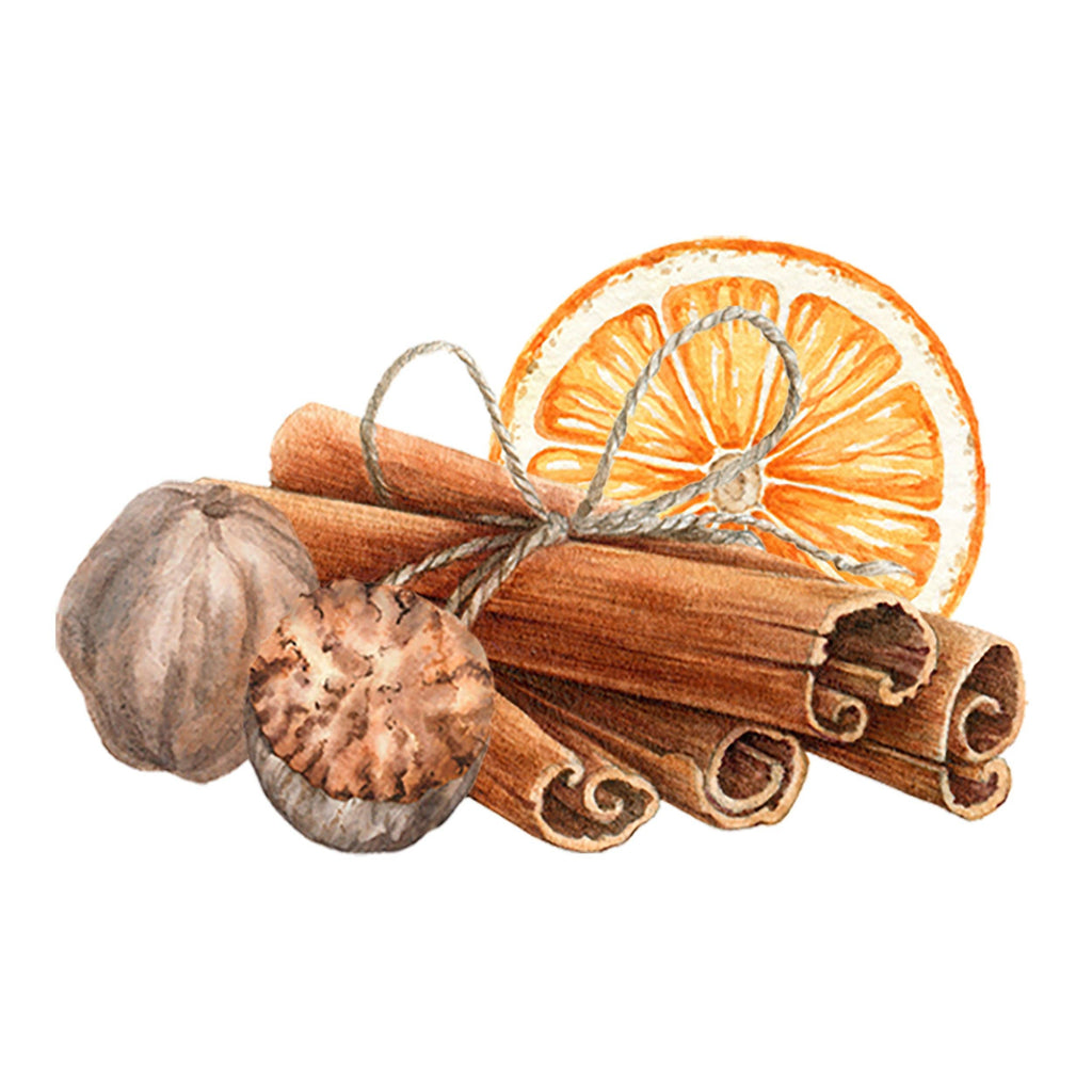 Sweet Orange & Warm Spices Essential Oil Blend: - 1 oz Glass Vials