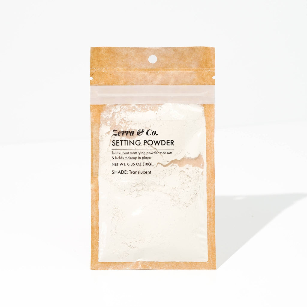 Setting Powder Pouches | Talc-Free Zero Waste Makeup: Medium