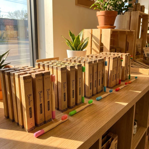 Bamboo Kids Toothbrush | Earth Day Bestseller: Blue