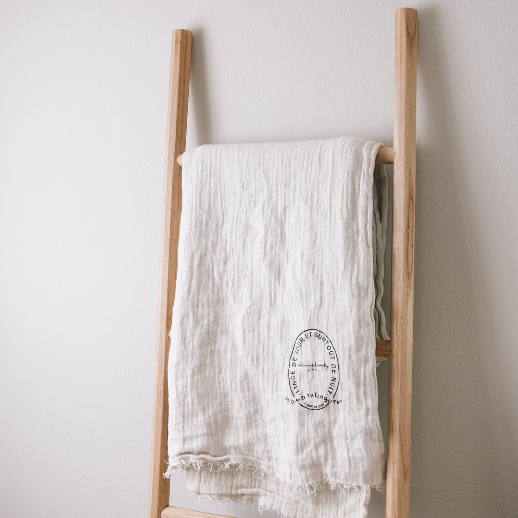 Handmade Wooden Blanket Ladder