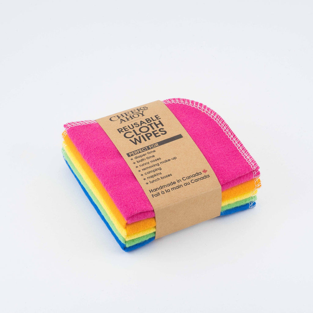 Cloth Wipes: Black / 10pk