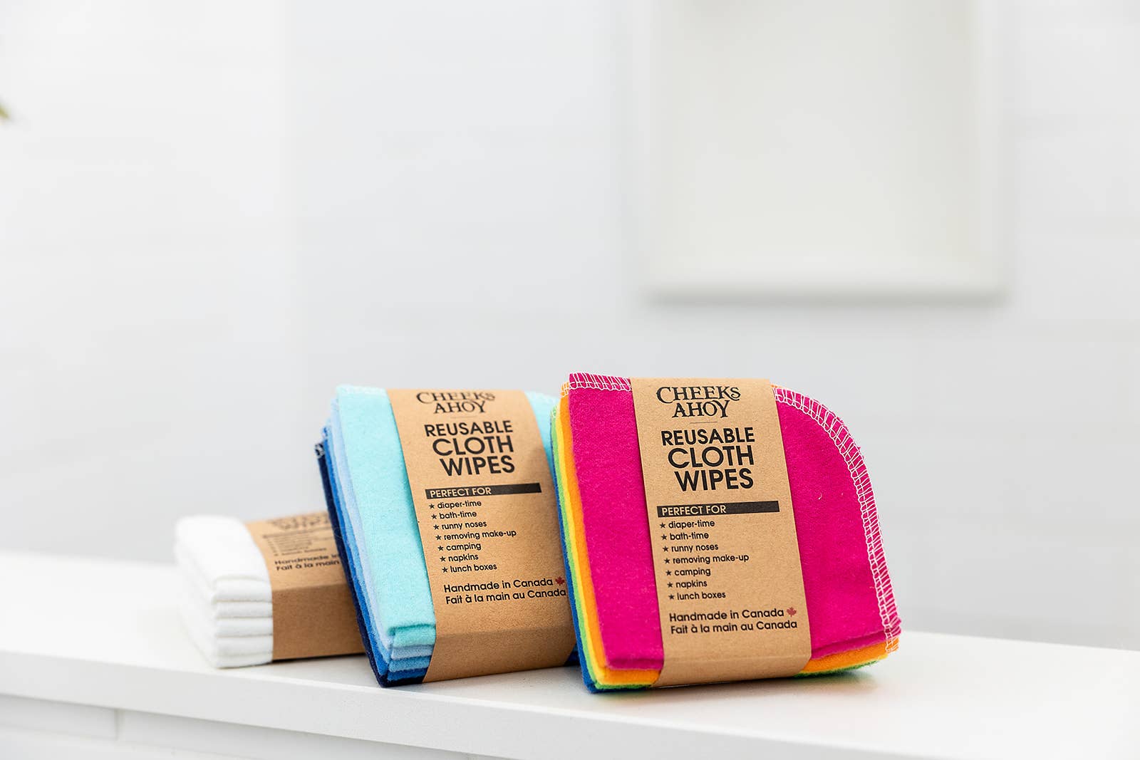 Cloth Wipes: Ivory / 10pk