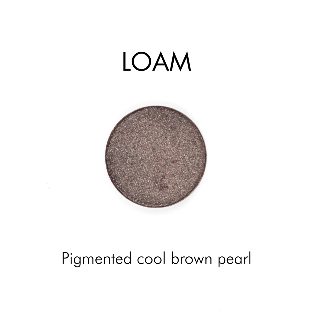 Pressed Mineral Eyeshadow | Refillable Zero Waste Makeup: Mushroom