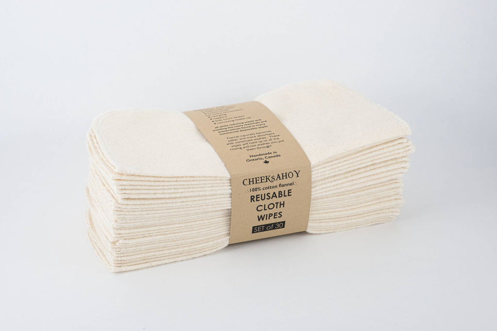 Cloth Wipes: Ivory / 10pk