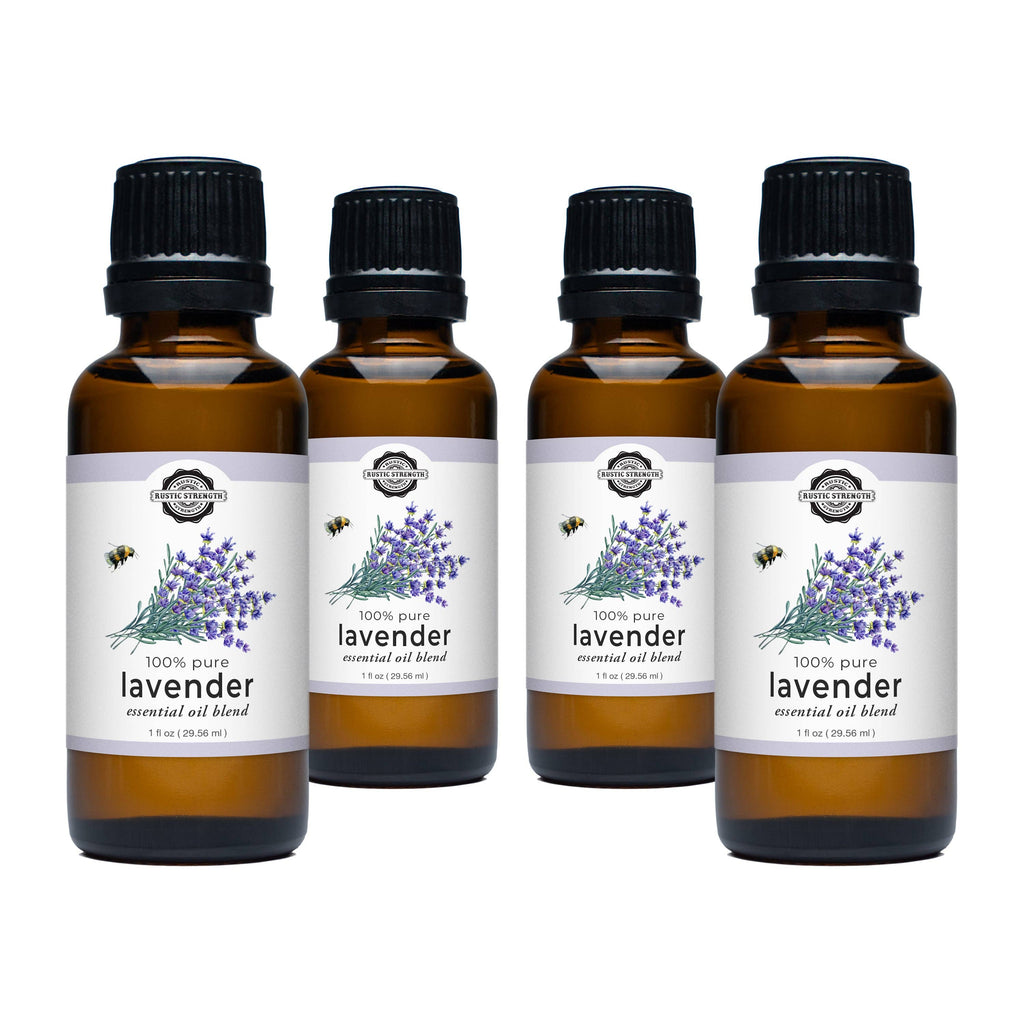 Lavender 40/42 Essential Oil: - 1 oz Retail Glass Vials
