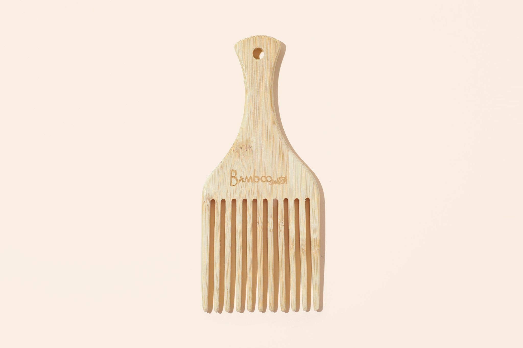 Bamboo Hair Pick | Faire Market Bestseller