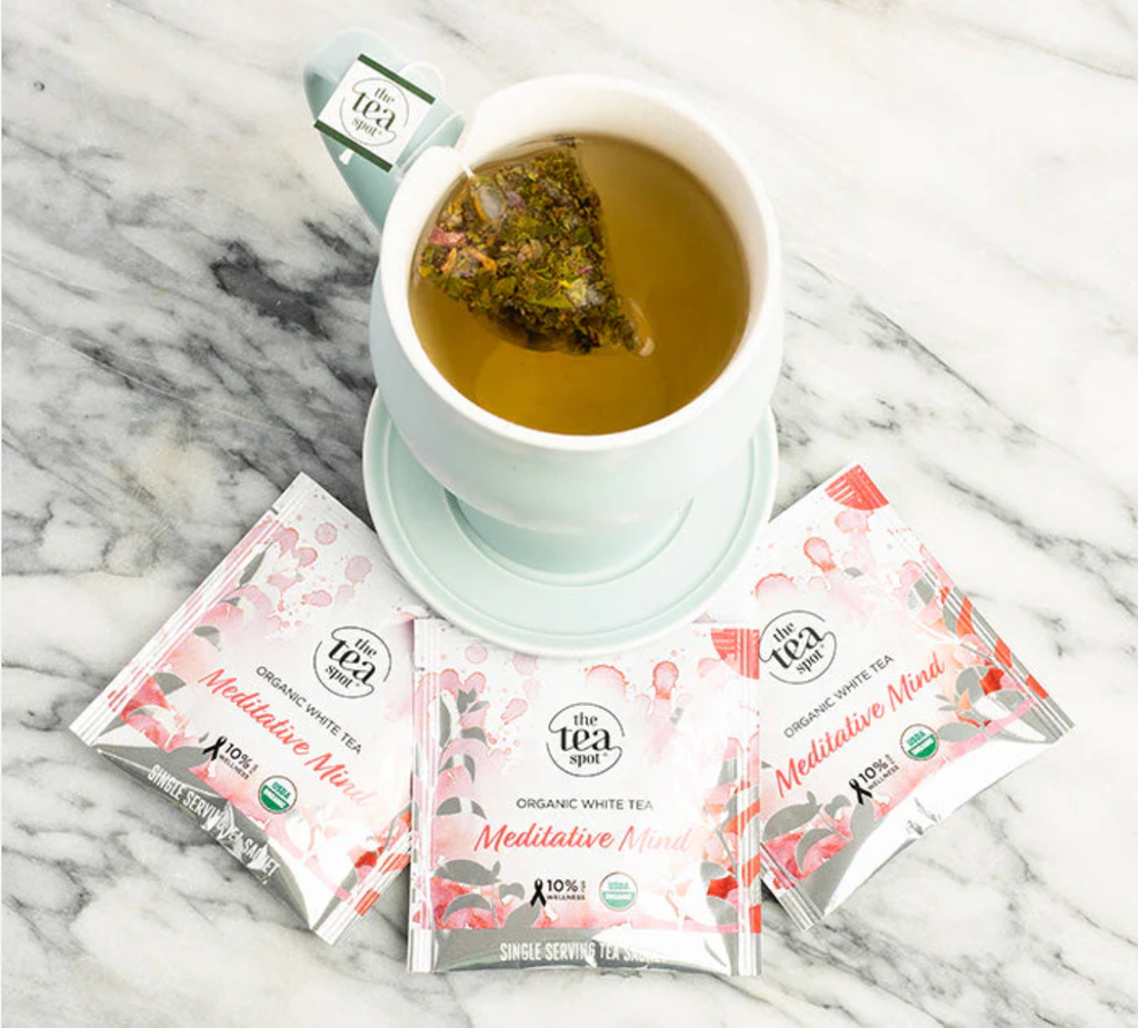 Meditative Mind, Organic Tea: Retail Pouch (15 Sachets) - 5 units