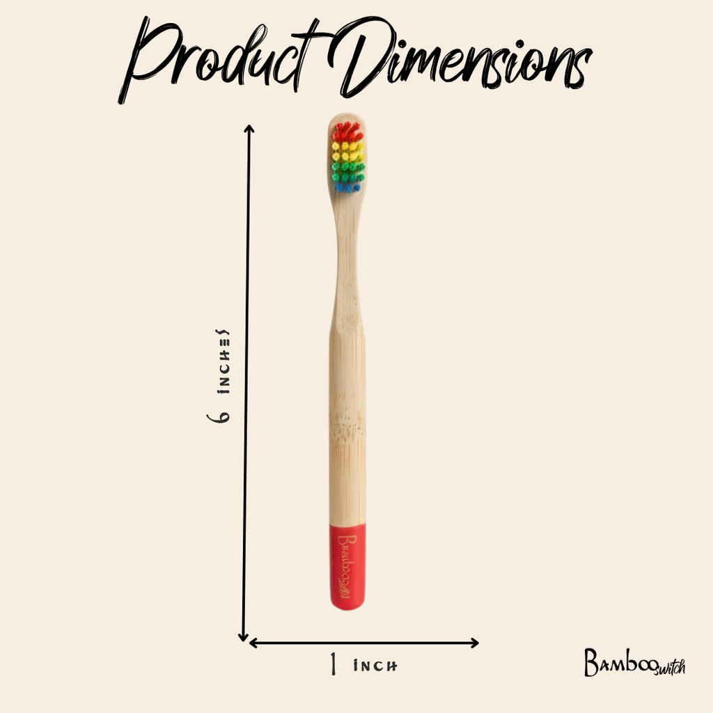 Bamboo Kids Toothbrush | Earth Day Bestseller: Blue