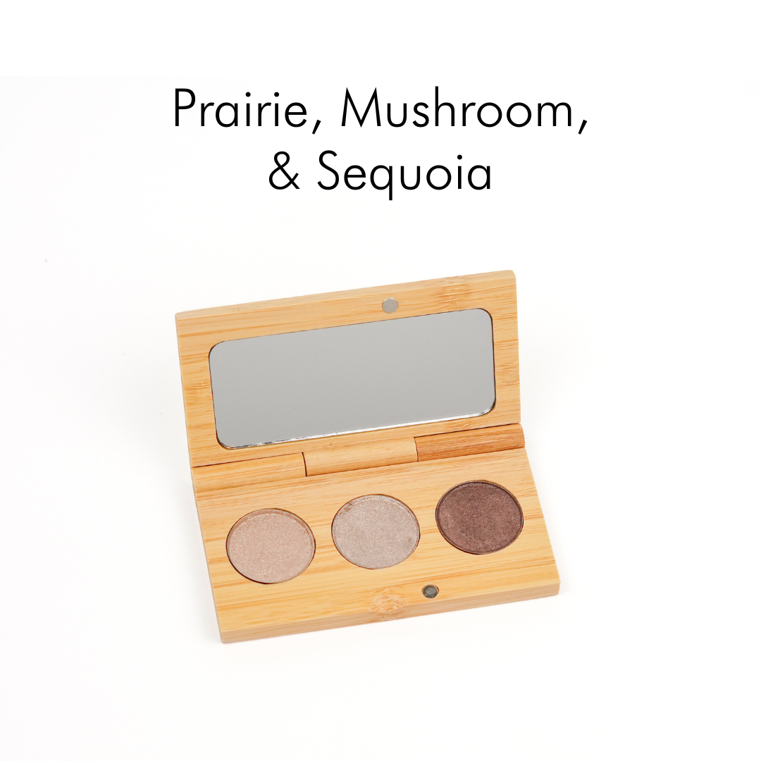 Pressed Mineral Eyeshadow | Refillable Zero Waste Makeup: Sequoia
