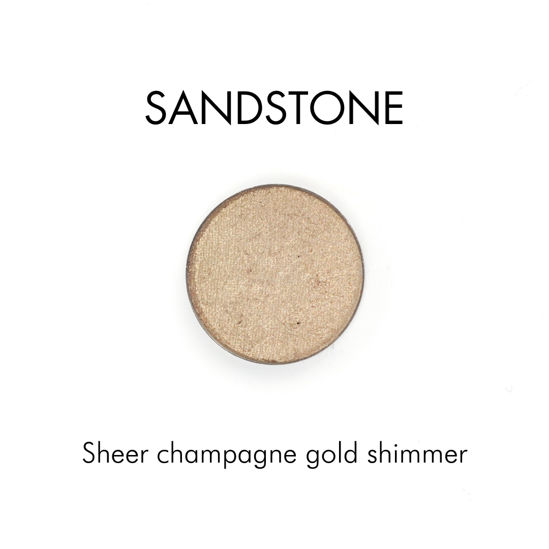 Pressed Mineral Eyeshadow | Refillable Zero Waste Makeup: Mojave