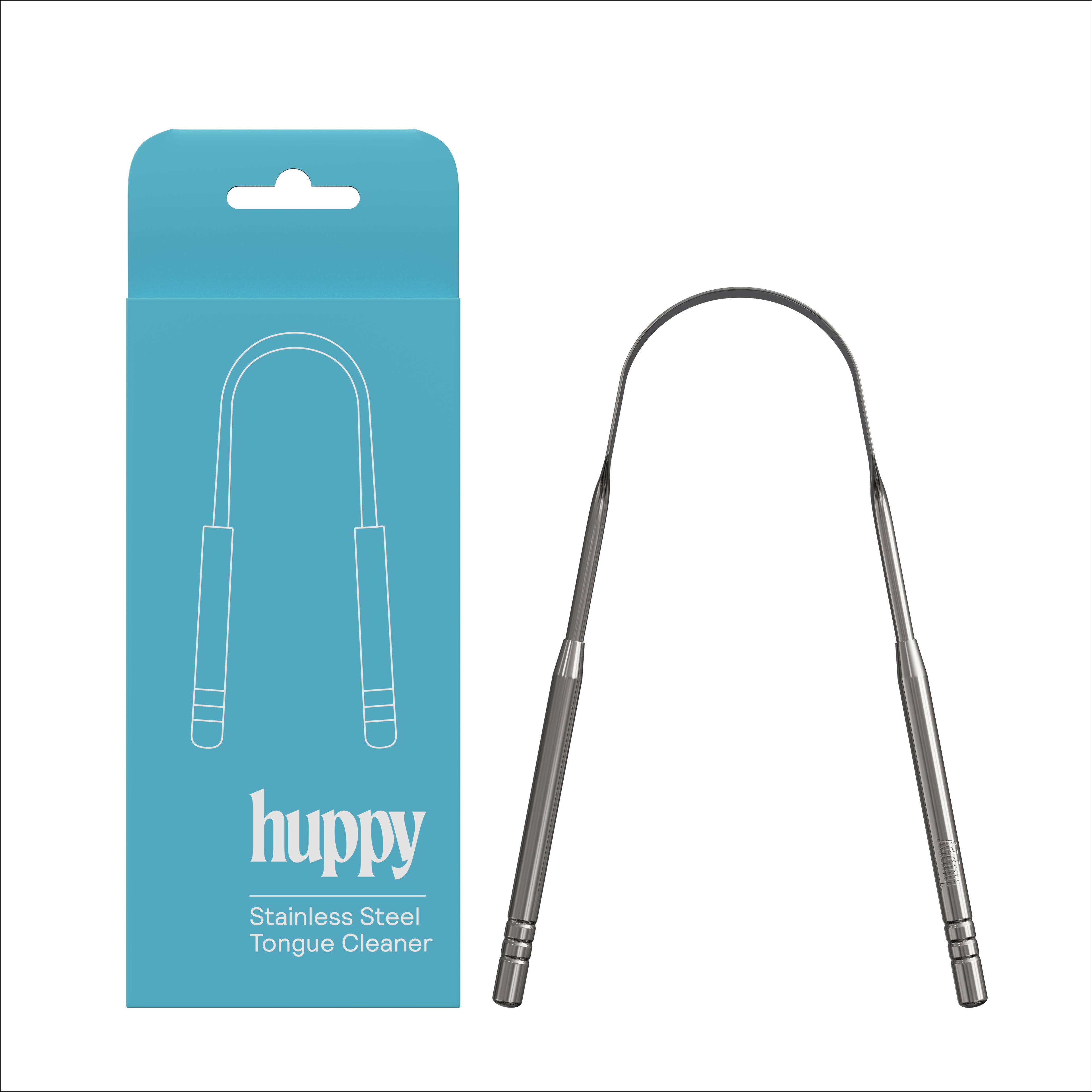 Stainless Steel Tongue Cleaner | Plaque & Odor Removal