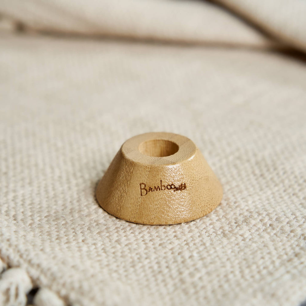 Bamboo Toothbrush Stand: Flat
