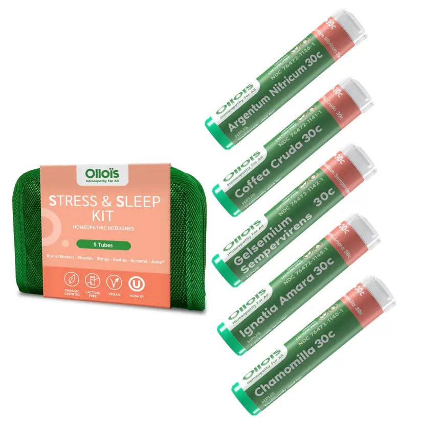 Ollokit Stress & Sleep - 5 Homeopathic Remedies