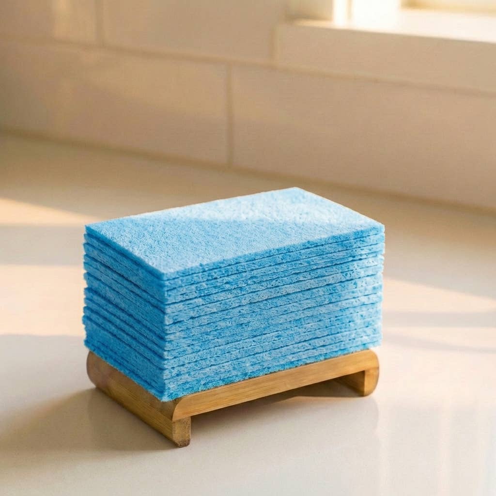 Compostable Cellulose Kitchen Sponge | Earth Day Bestseller: White