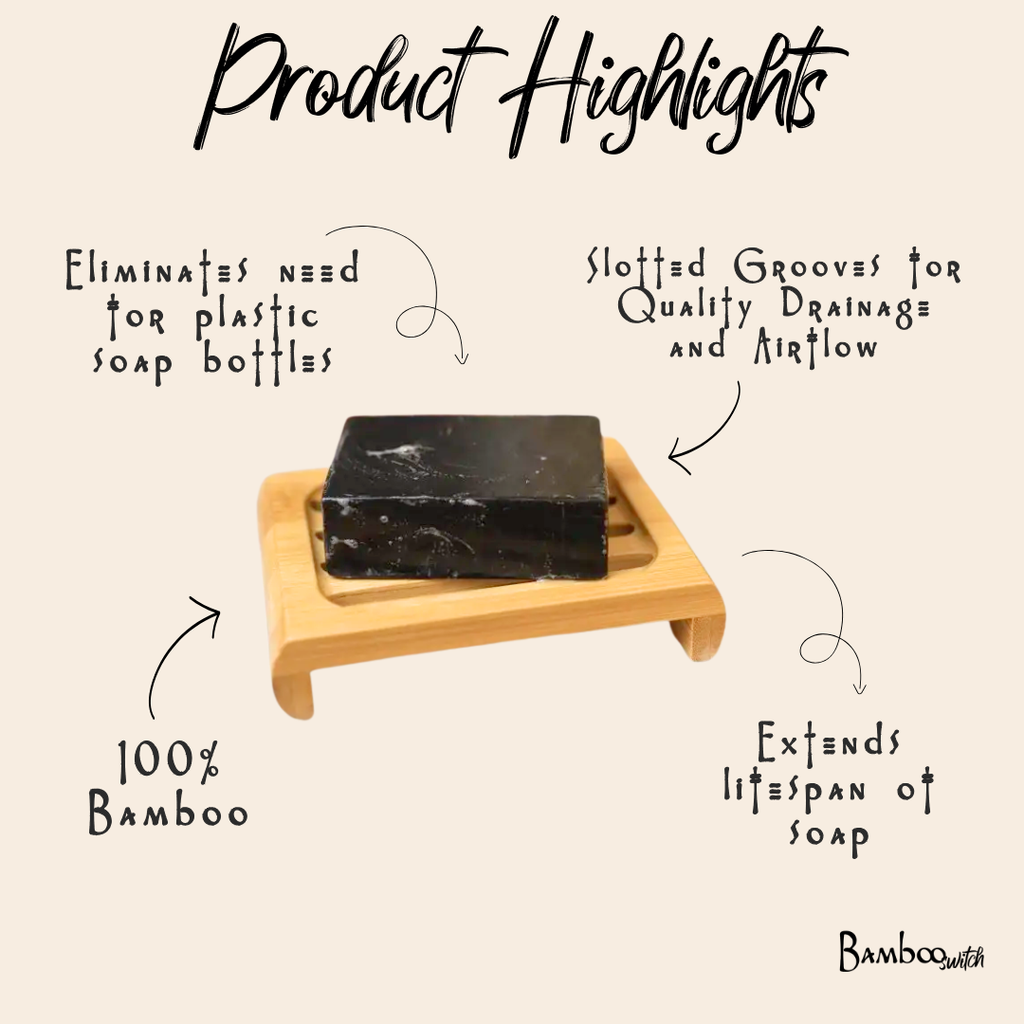 Bamboo Soap Lift | Rectangle | Earth Day Bestseller