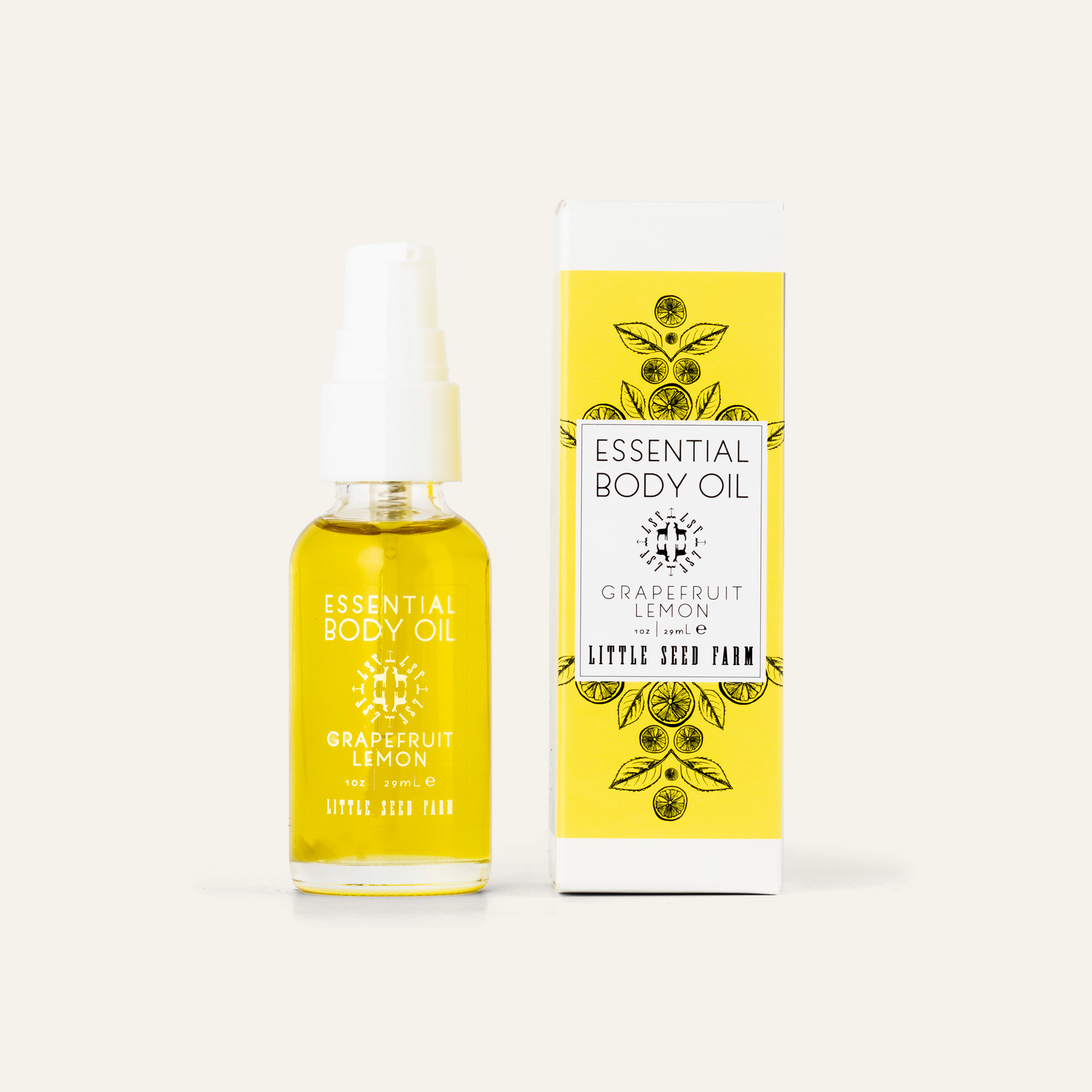 Mini Grapefruit Lemon Essential Body Oil - 1oz