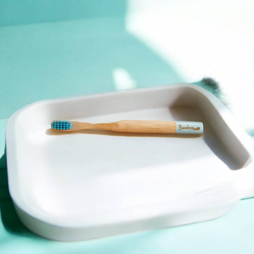Bamboo Kids Toothbrush | Earth Day Bestseller: Blue