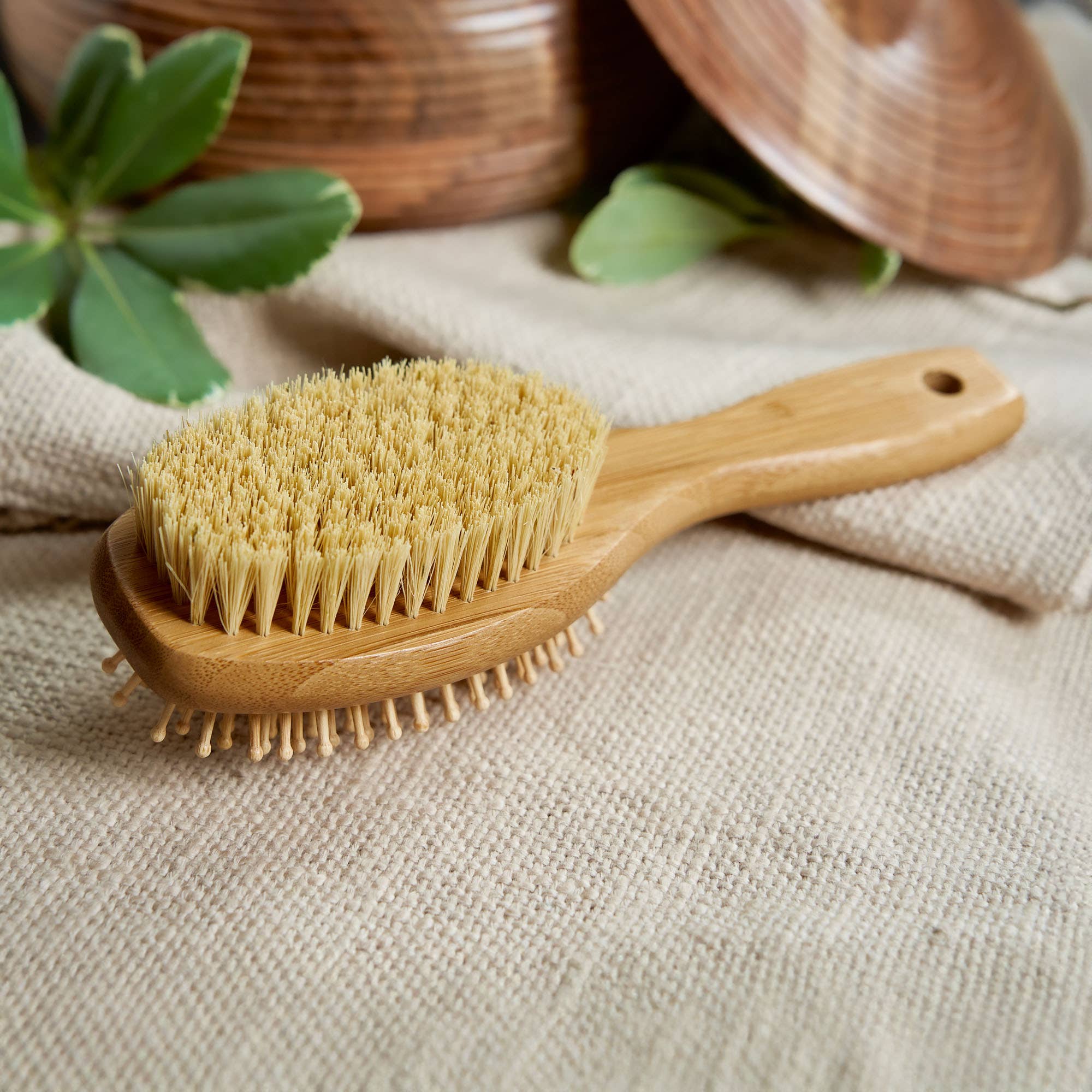 Bamboo Two Sided Hairbrush | Faire Market Bestseller