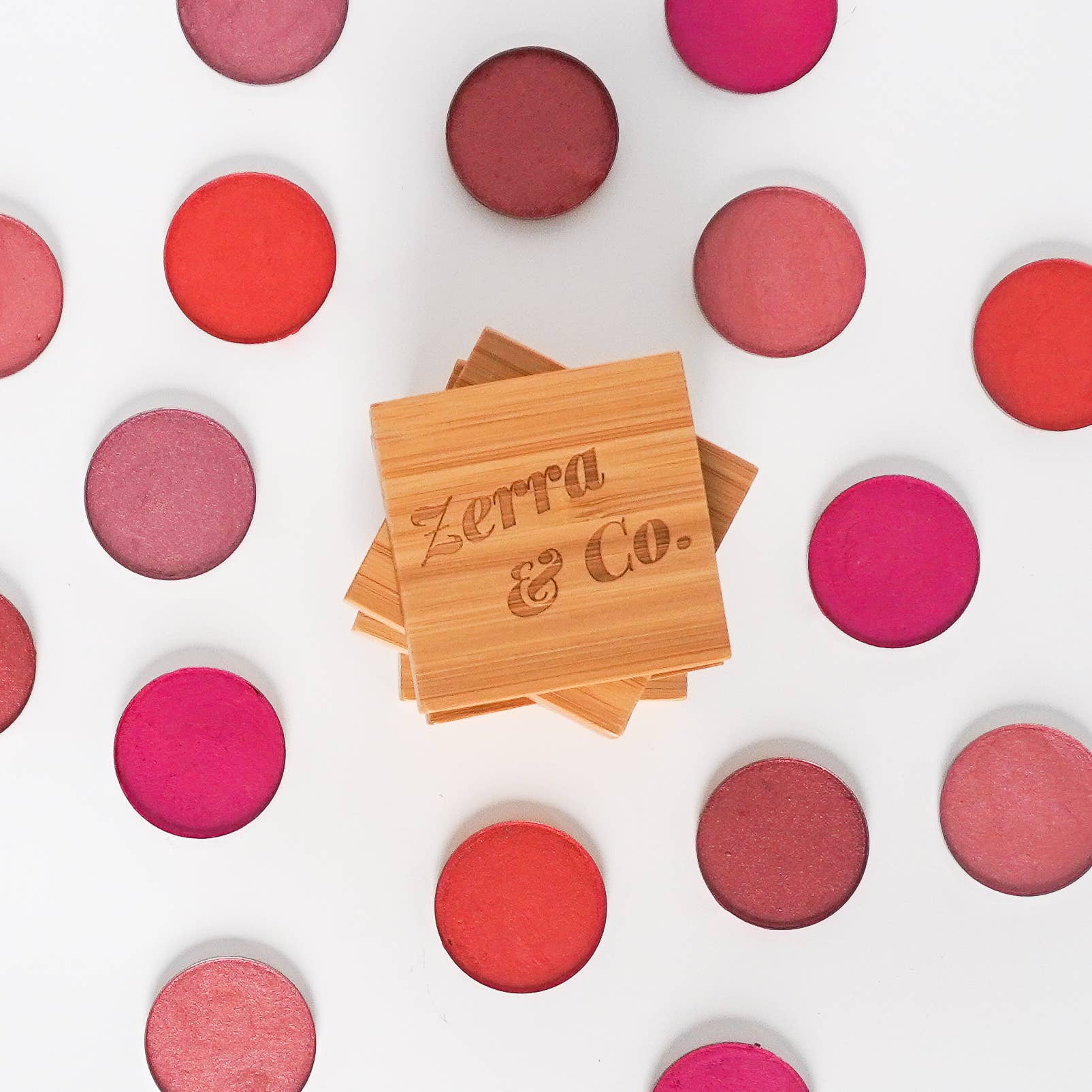 Pressed Mineral Blush | Refillable Zero Waste Makeup: Saffron