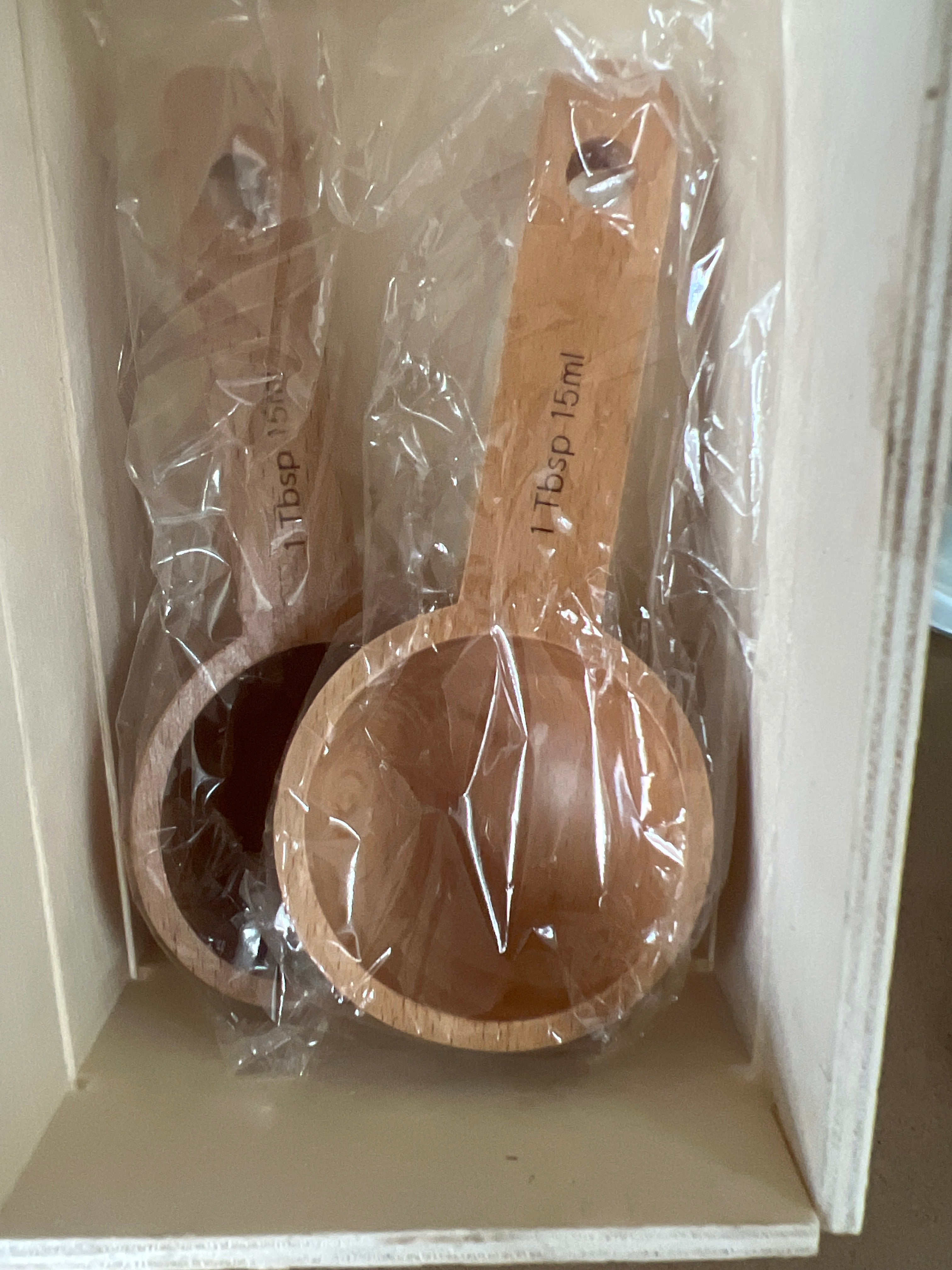 Wood Tbsp Scoop