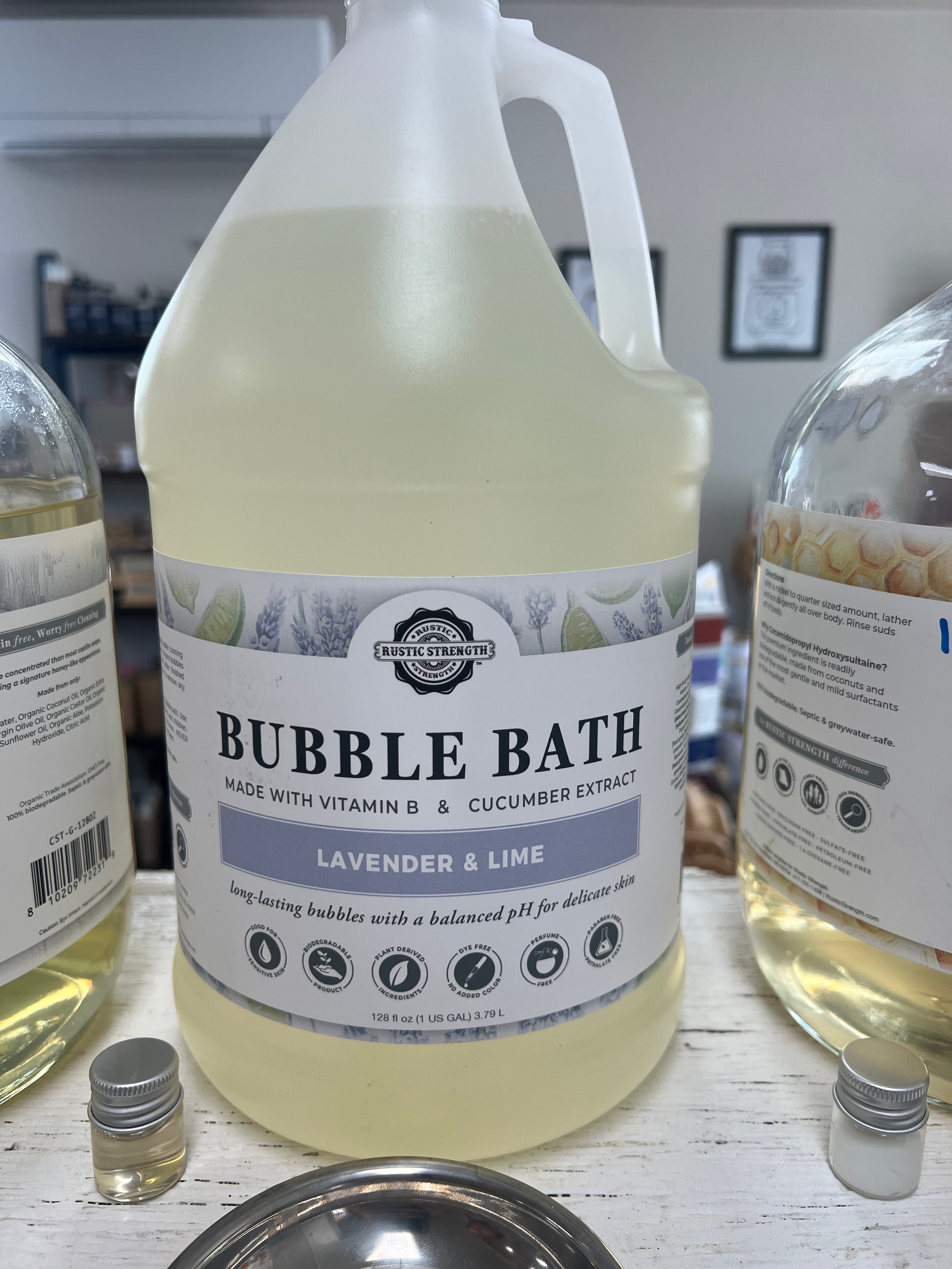 Rustic strength bubble bath - lavender