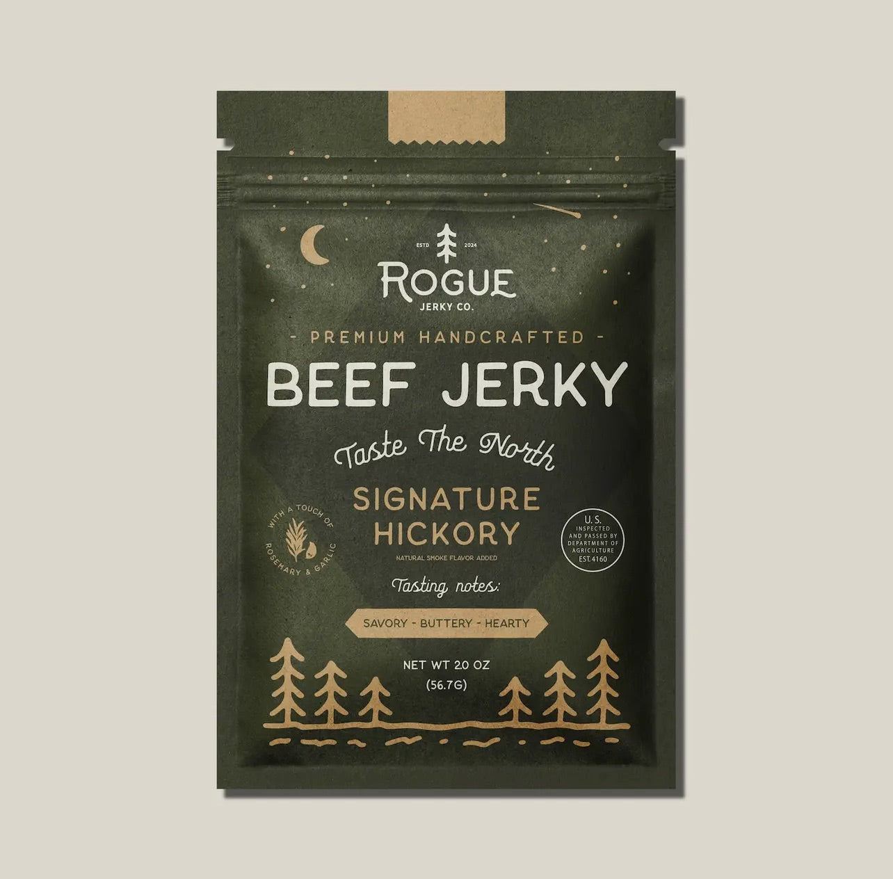 Rogue Beef Jerky / Signature Hickory