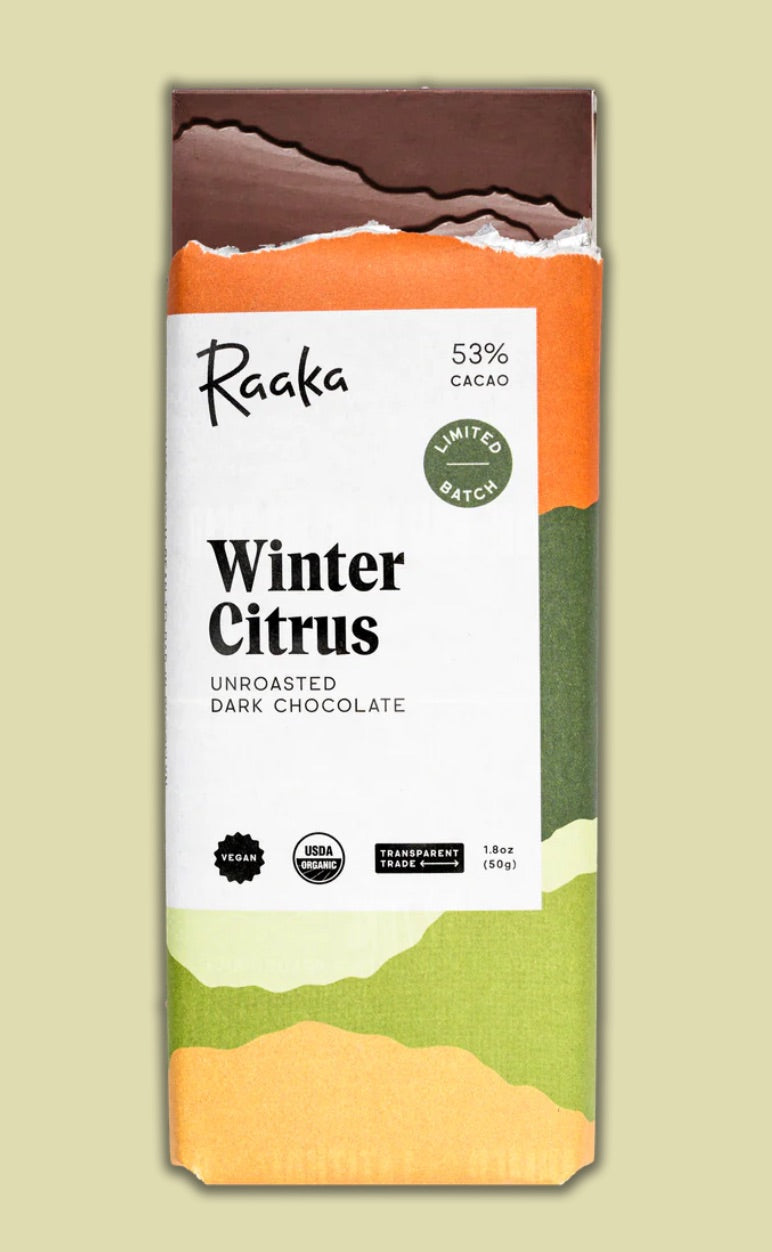Winter Citrus Dark Chocolate / Raaka