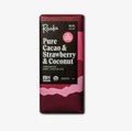 Pure Cacoa & Strawberry & Coconut Dark Chocolate / Raaka