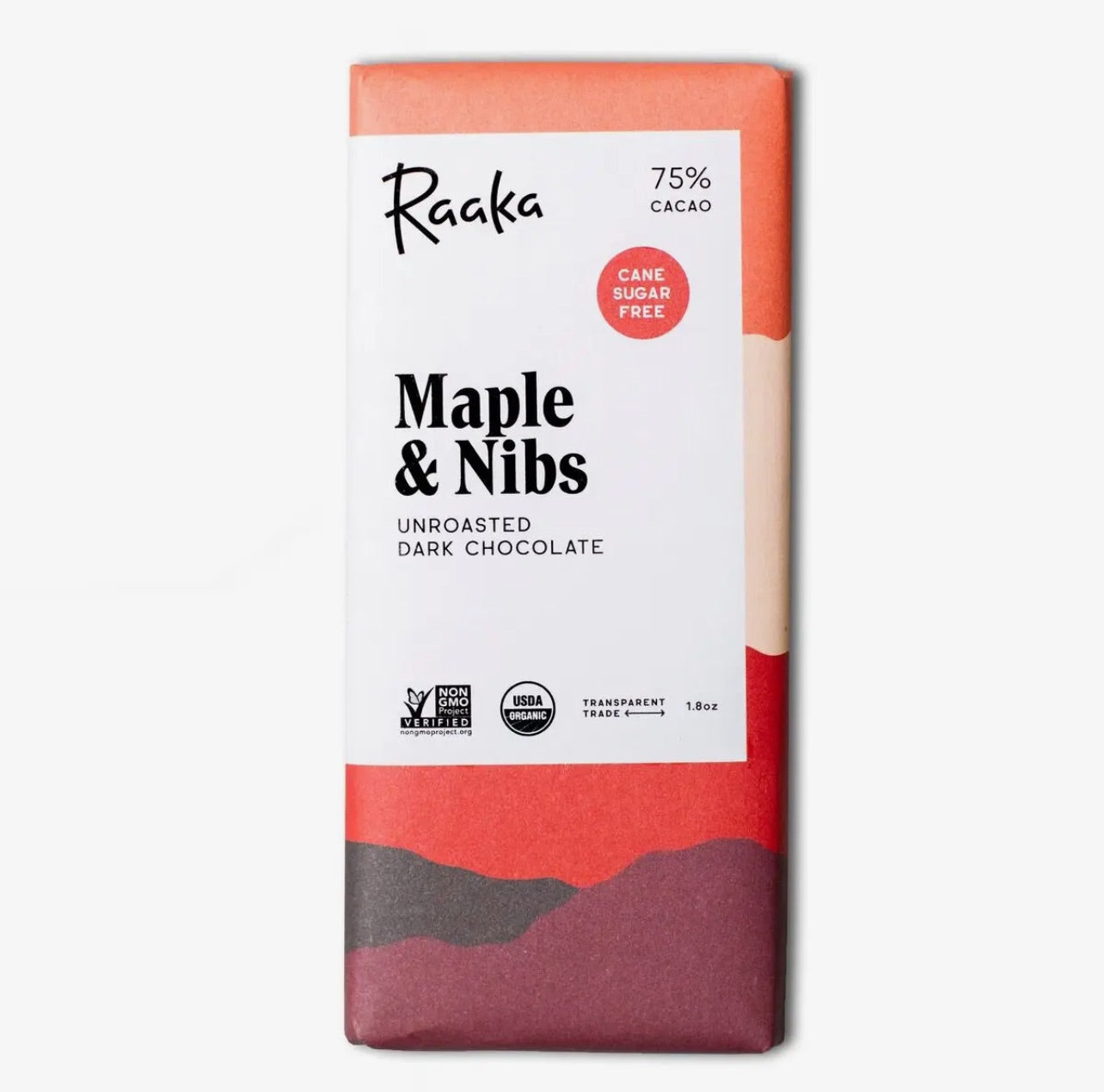 Maple & Nibs Dark Chocolate / Raaka