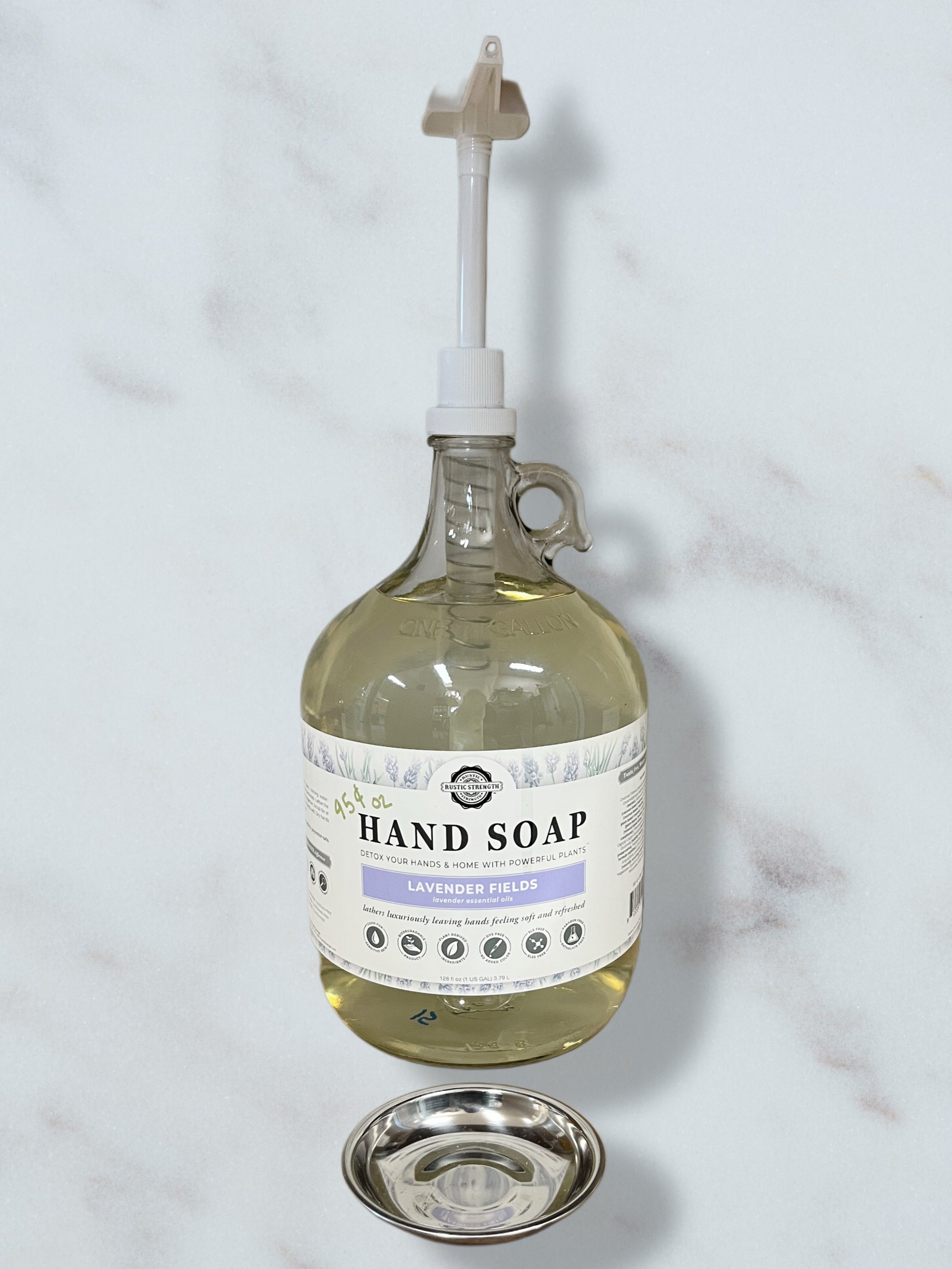 Lavender Fields Hand Soap | Refill oz  | Rustic Strength