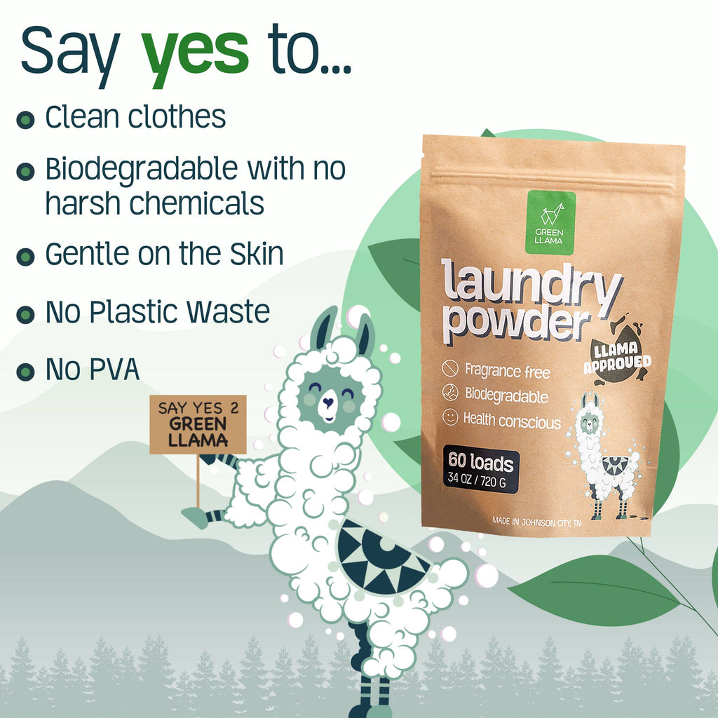 Natural Laundry Powder Fragrance-Free (60 Loads) - Case of 6