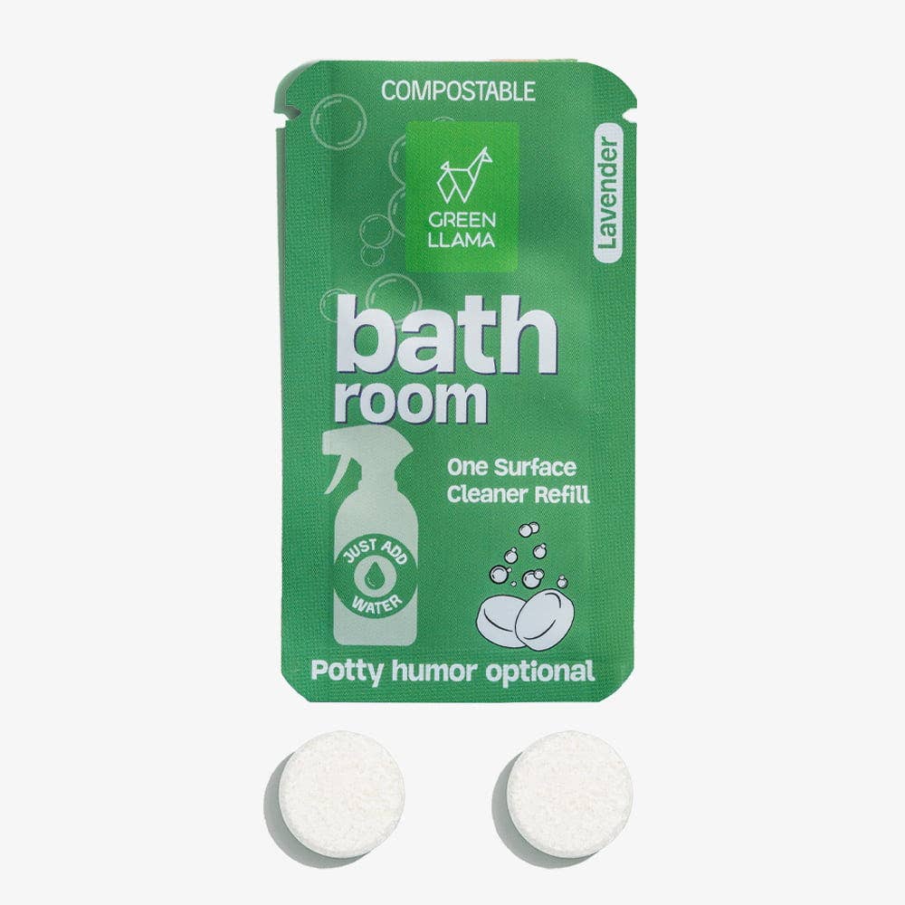 Green Llama Bathroom Cleaning Kit