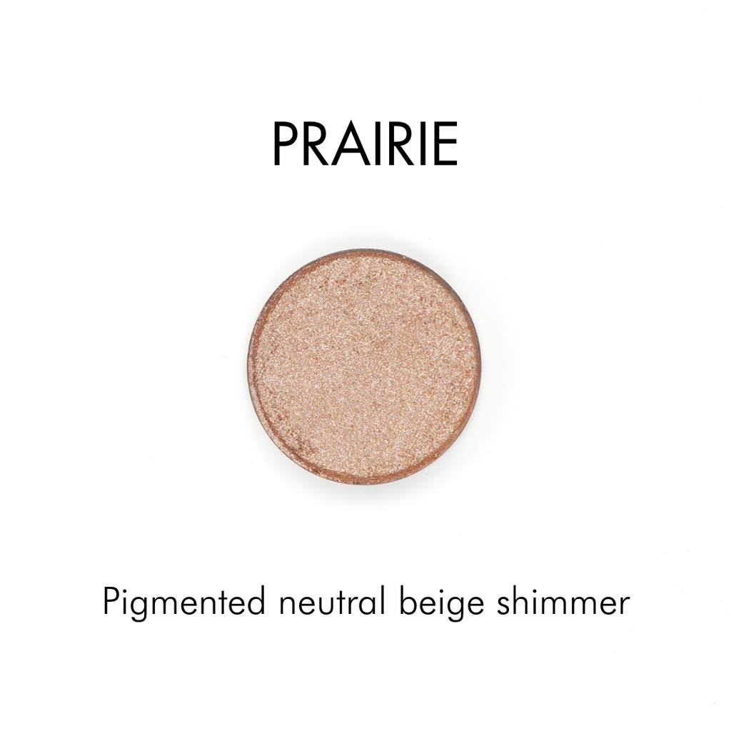 Pressed Mineral Eyeshadow | Refillable Zero Waste Makeup: Glacier