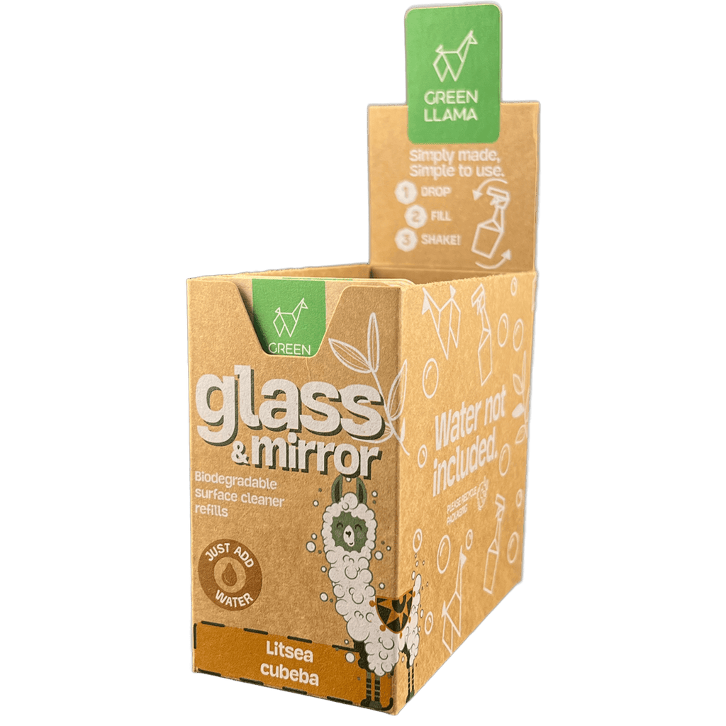 Green Llama Glass & Mirror Cleaner Refill Tablets
