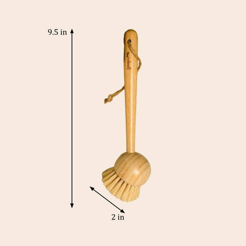 Bamboo Kitchen Dish Scrubber | Faire Market Bestseller