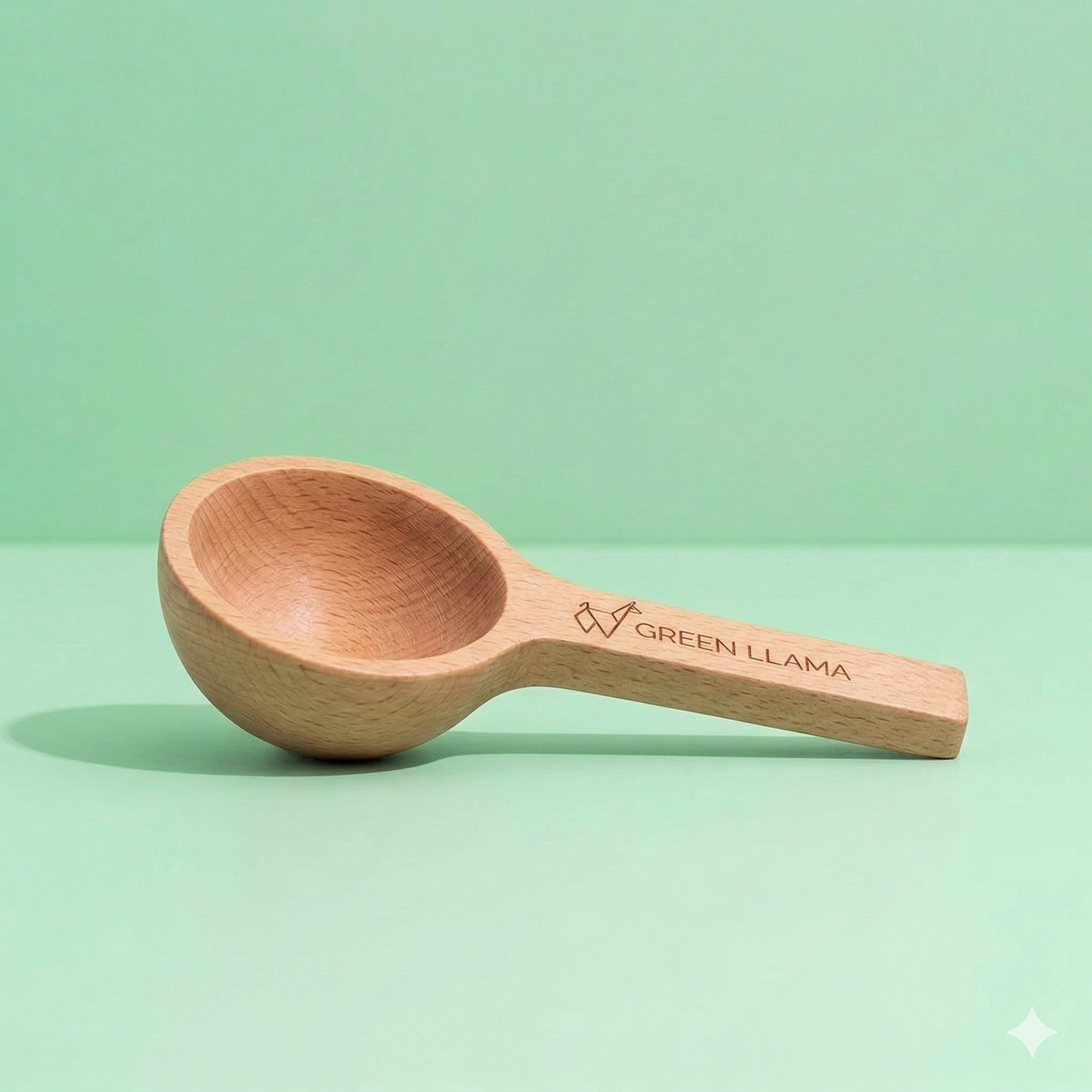 Wooden Tablespoon Scoop for Laundry Powder - Case of 6