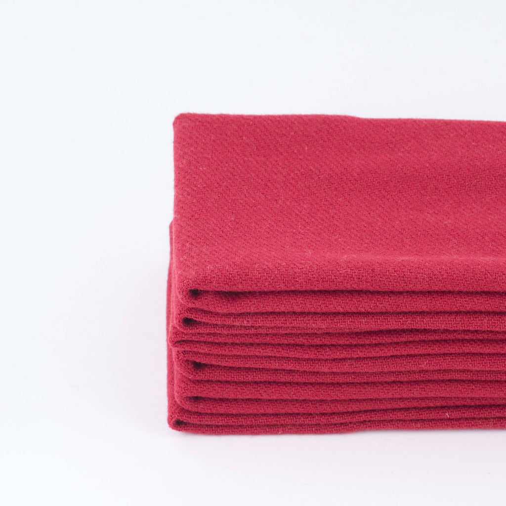 Non-Paper Towels - Organic Brushed Cotton : Earth Tones / 12-pk