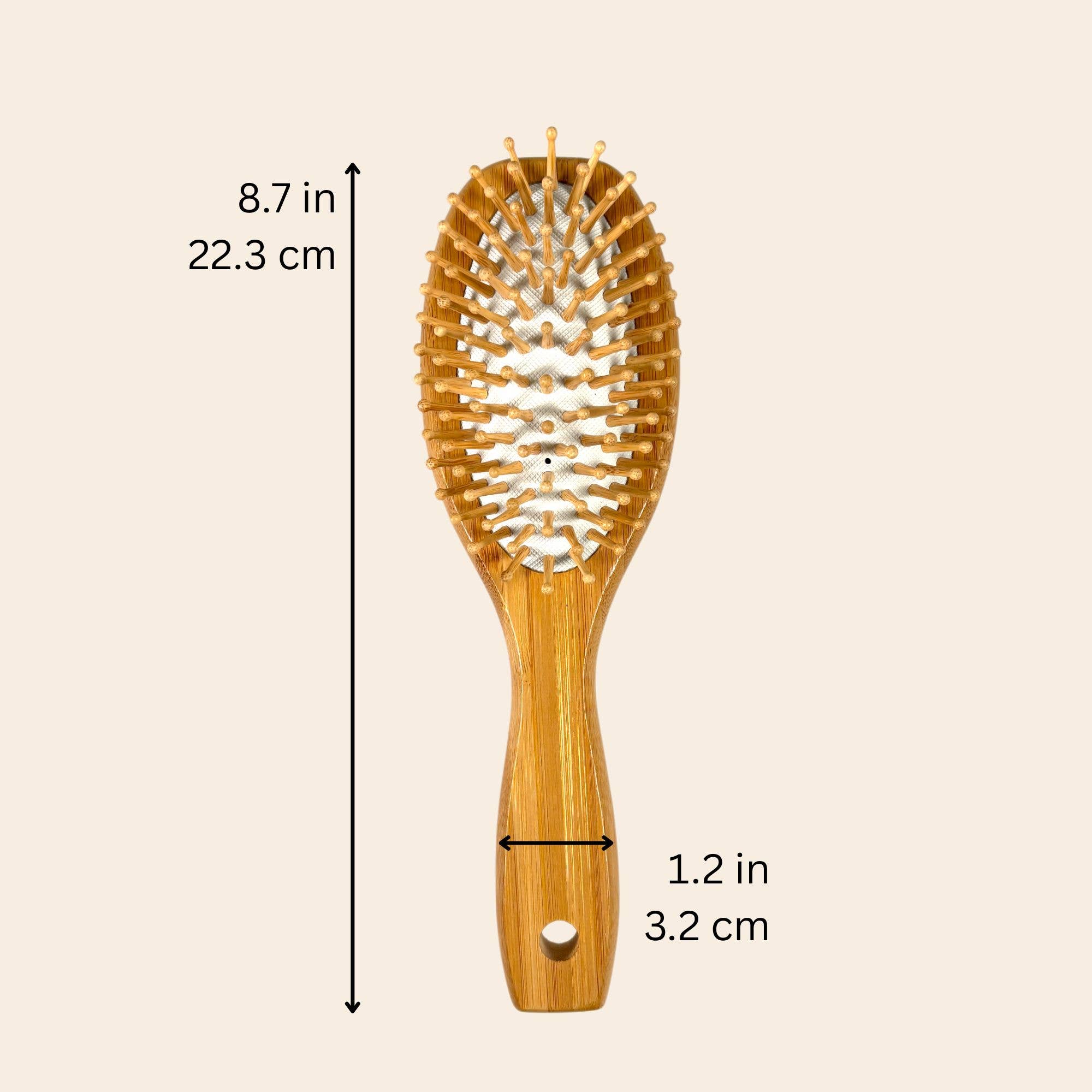 Bamboo Two Sided Hairbrush | Faire Market Bestseller