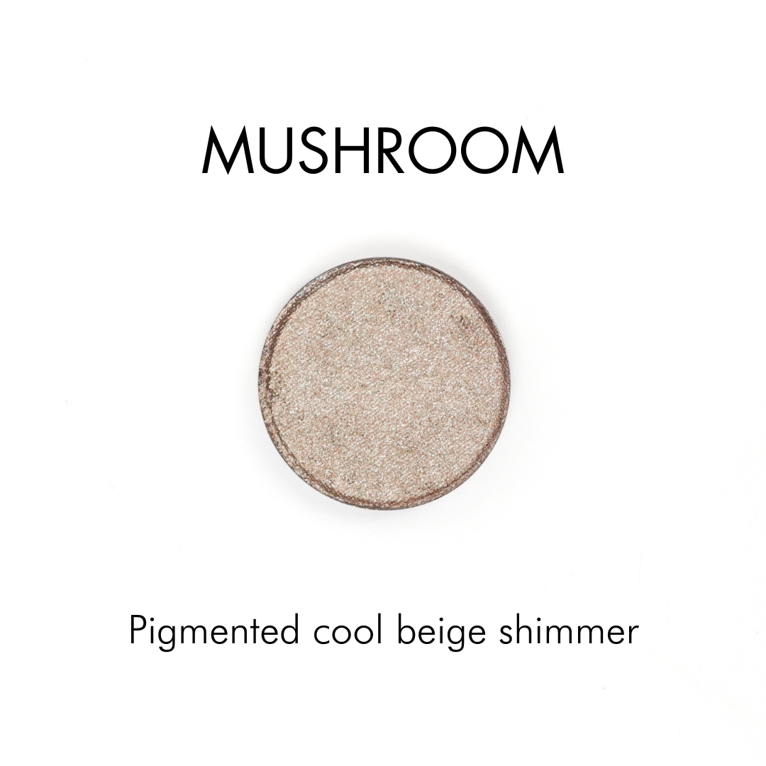 Pressed Mineral Eyeshadow | Refillable Zero Waste Makeup: Loam