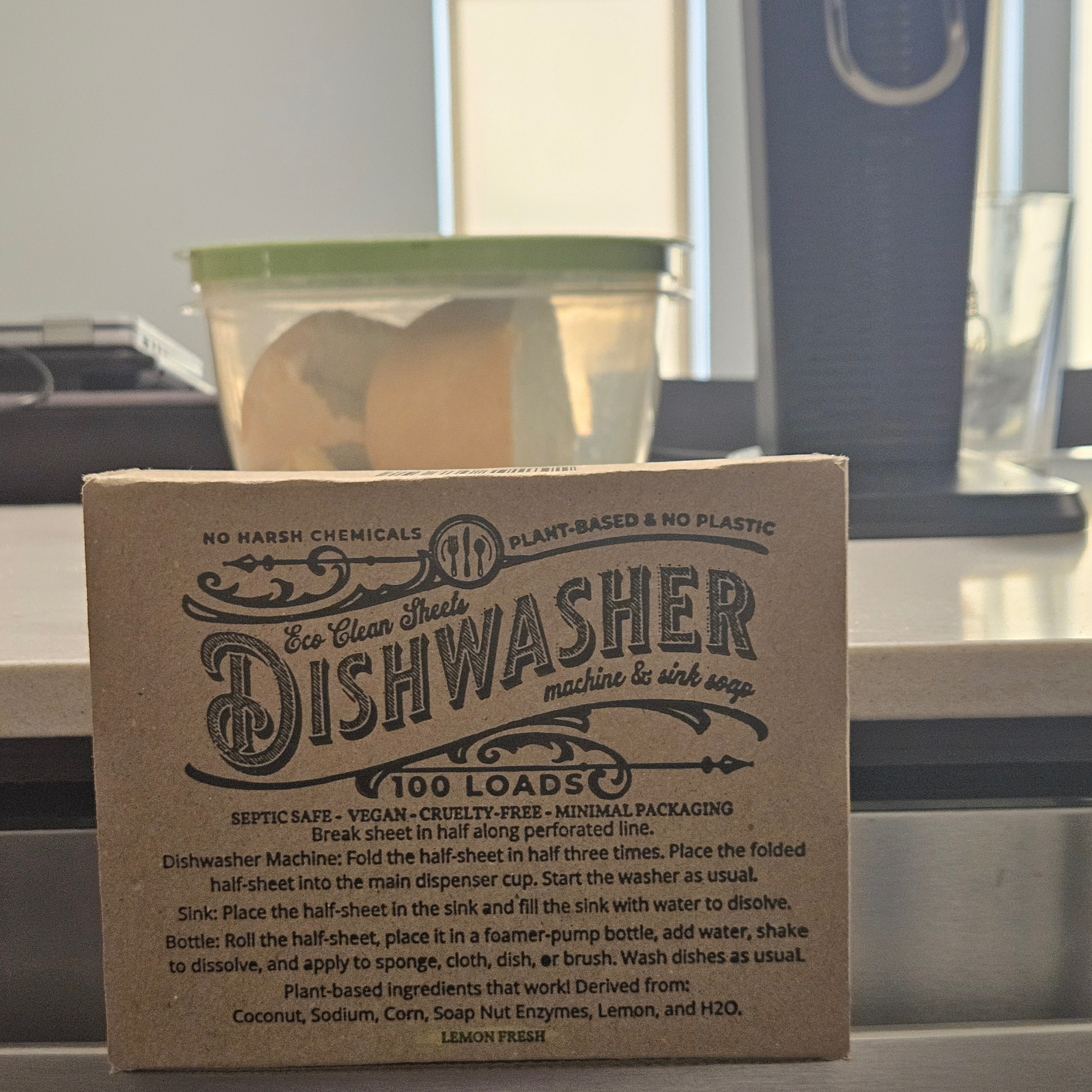 Dishwasher Sheets | 100 Loads