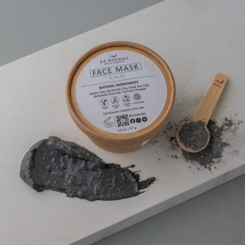 Natural Face Mask Skincare For Normal to Dull Skin : 2.0 oz / Balance