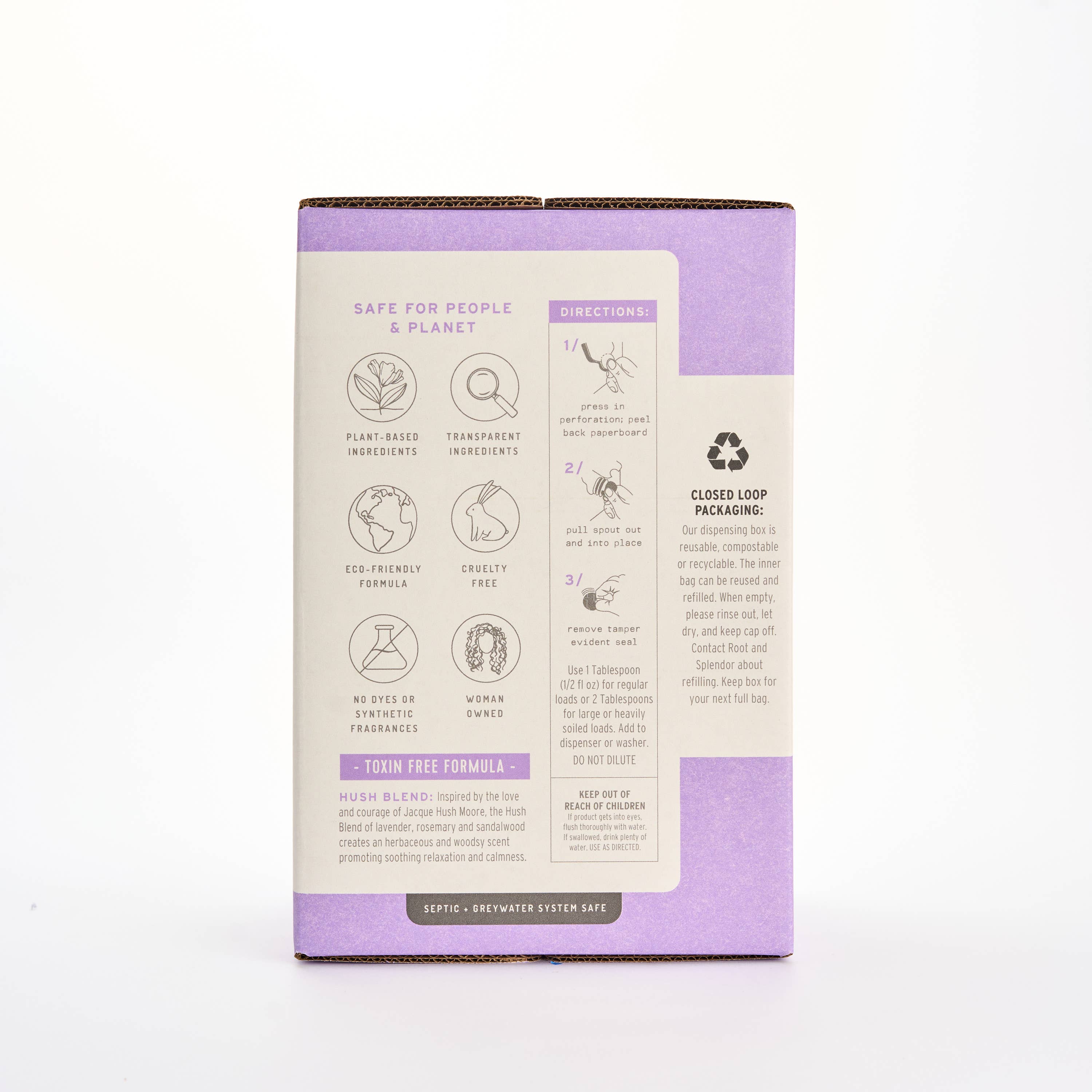 Bulk Laundry Detergent for Refiling: 2250 / 18 L